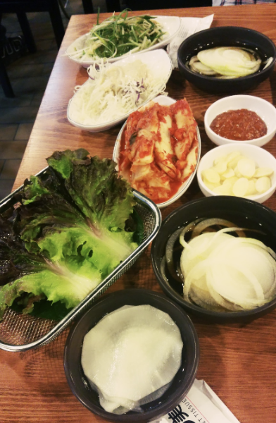 корейской кухней